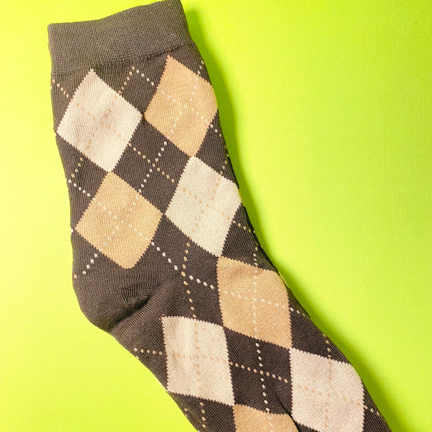 Argyle Pattern Socks
