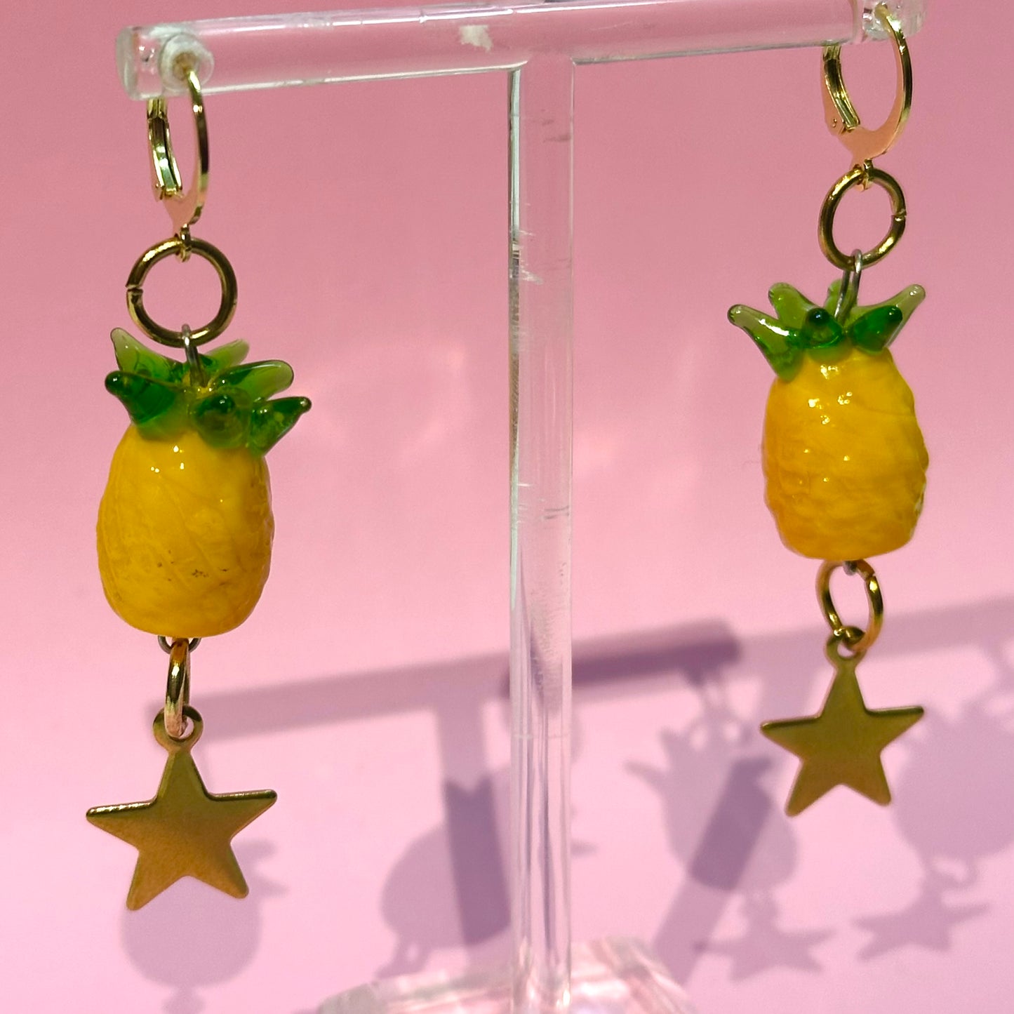 Pineapple Charm Earrings