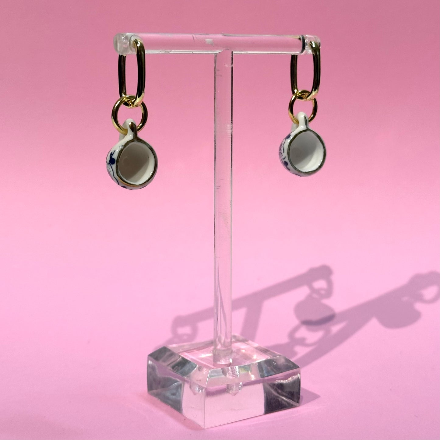 Teacup Earrings
