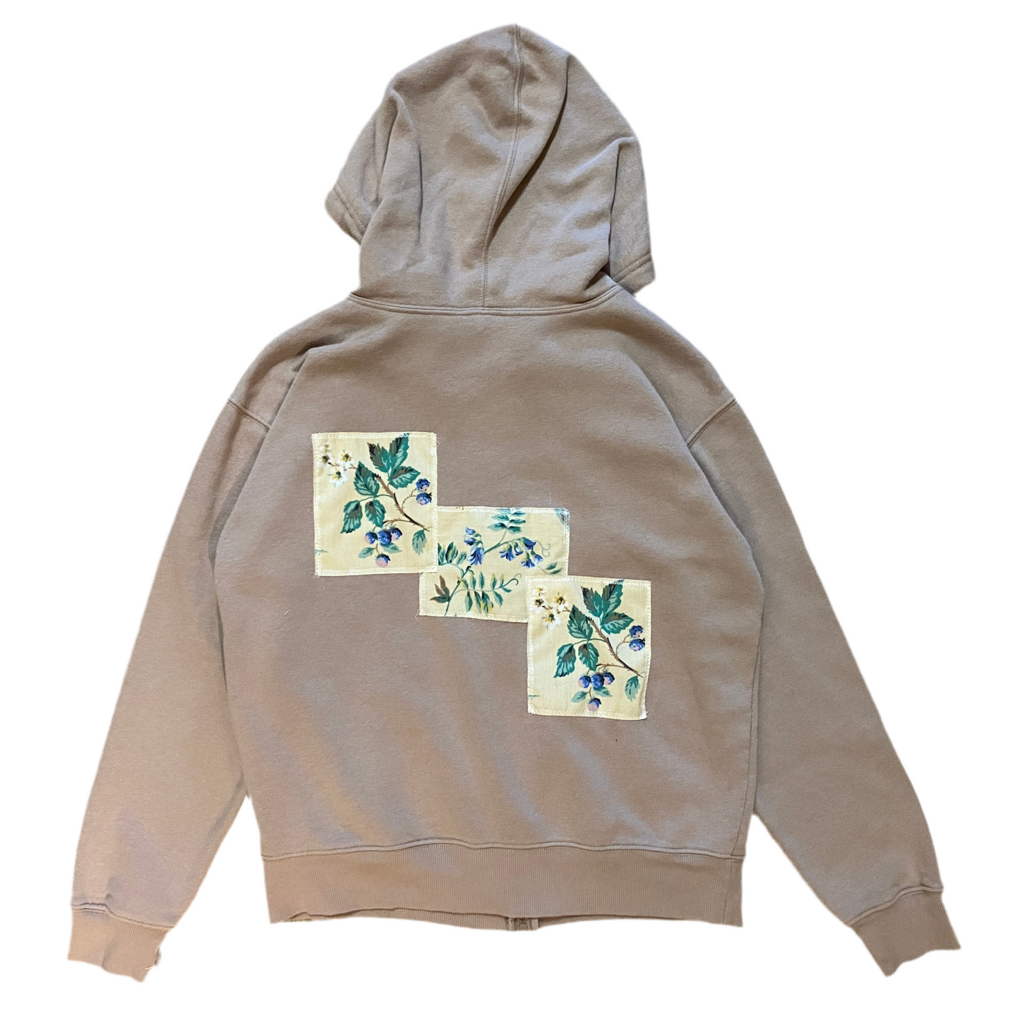 Floral Patchwork Hoodie