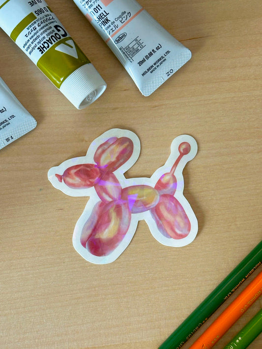 Balloon Dog Sticker