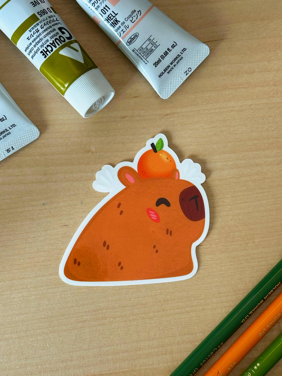Capybara Sticker