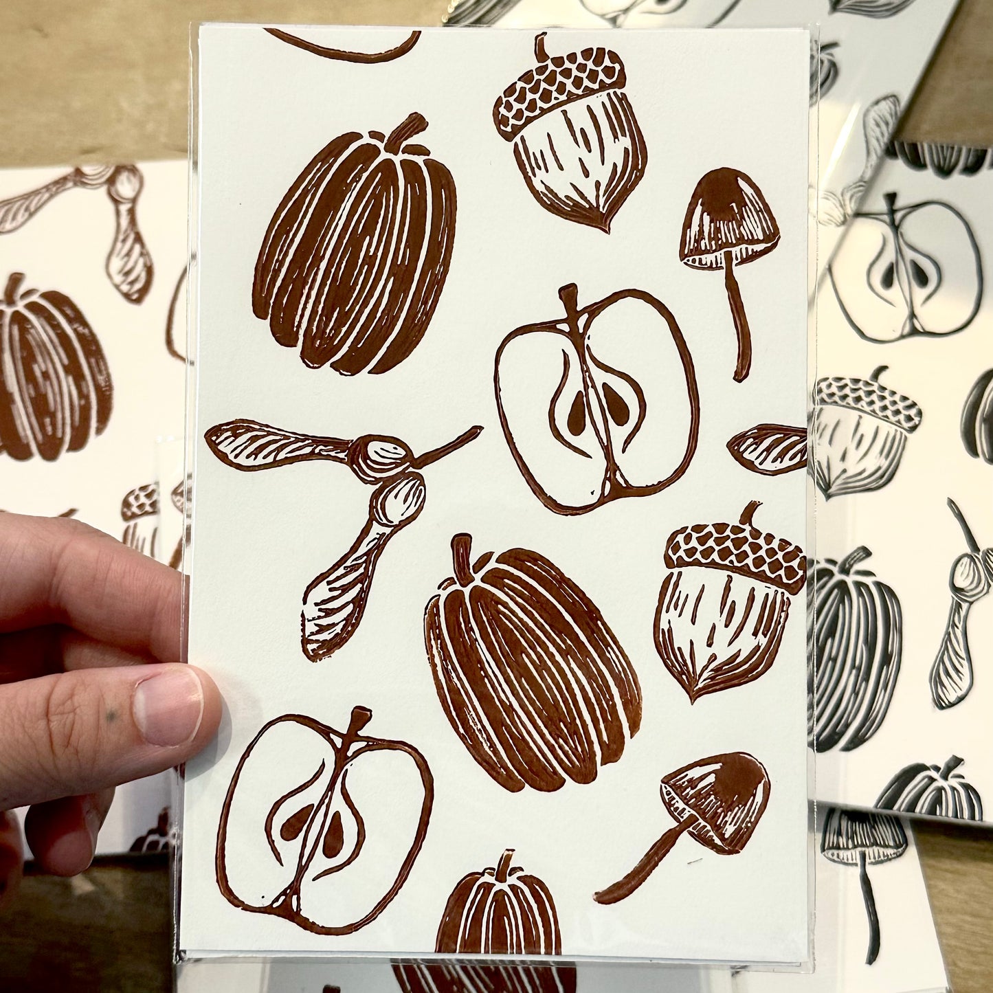 Autumns Harvest Print by Rennie Prints