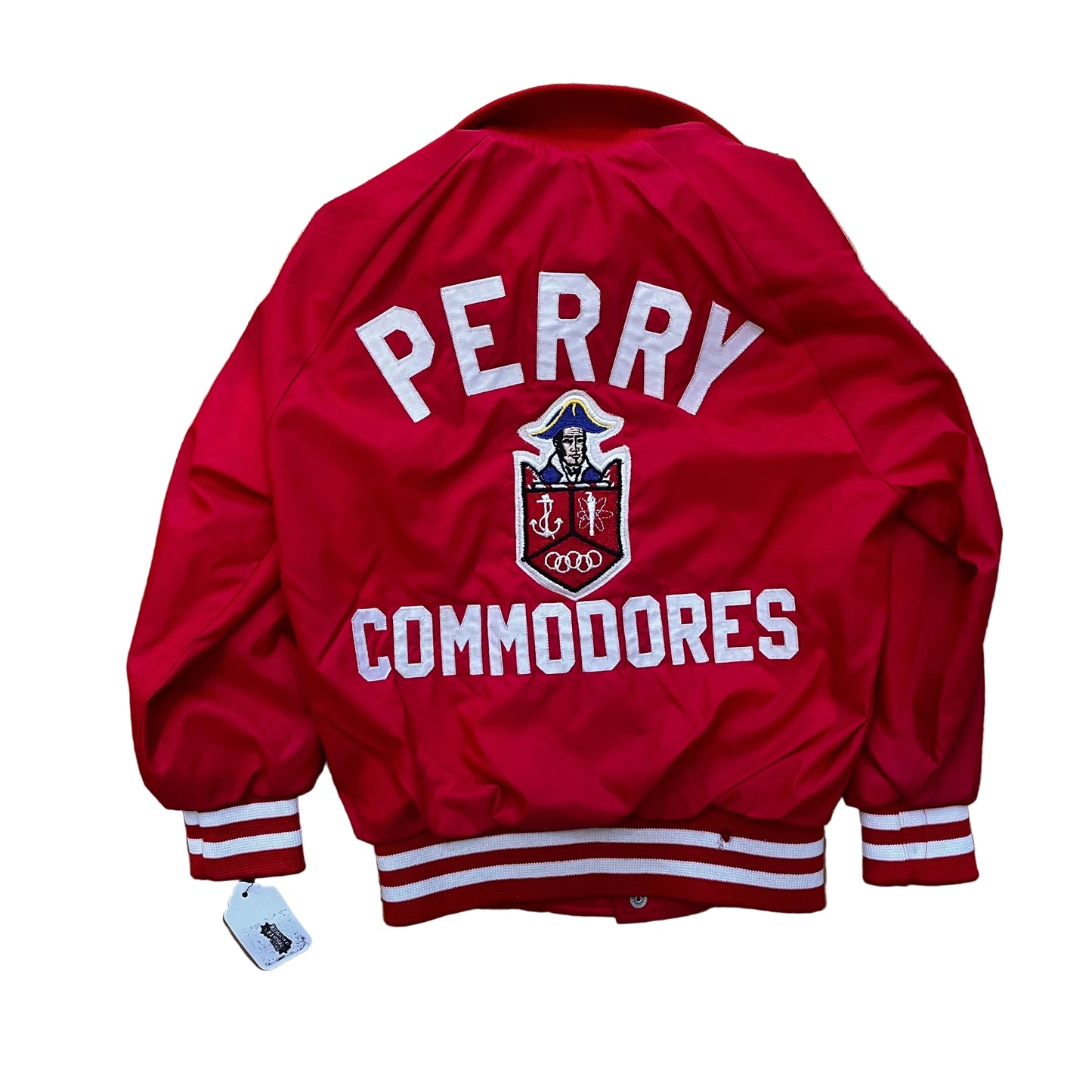1980s satin Jacket-XS