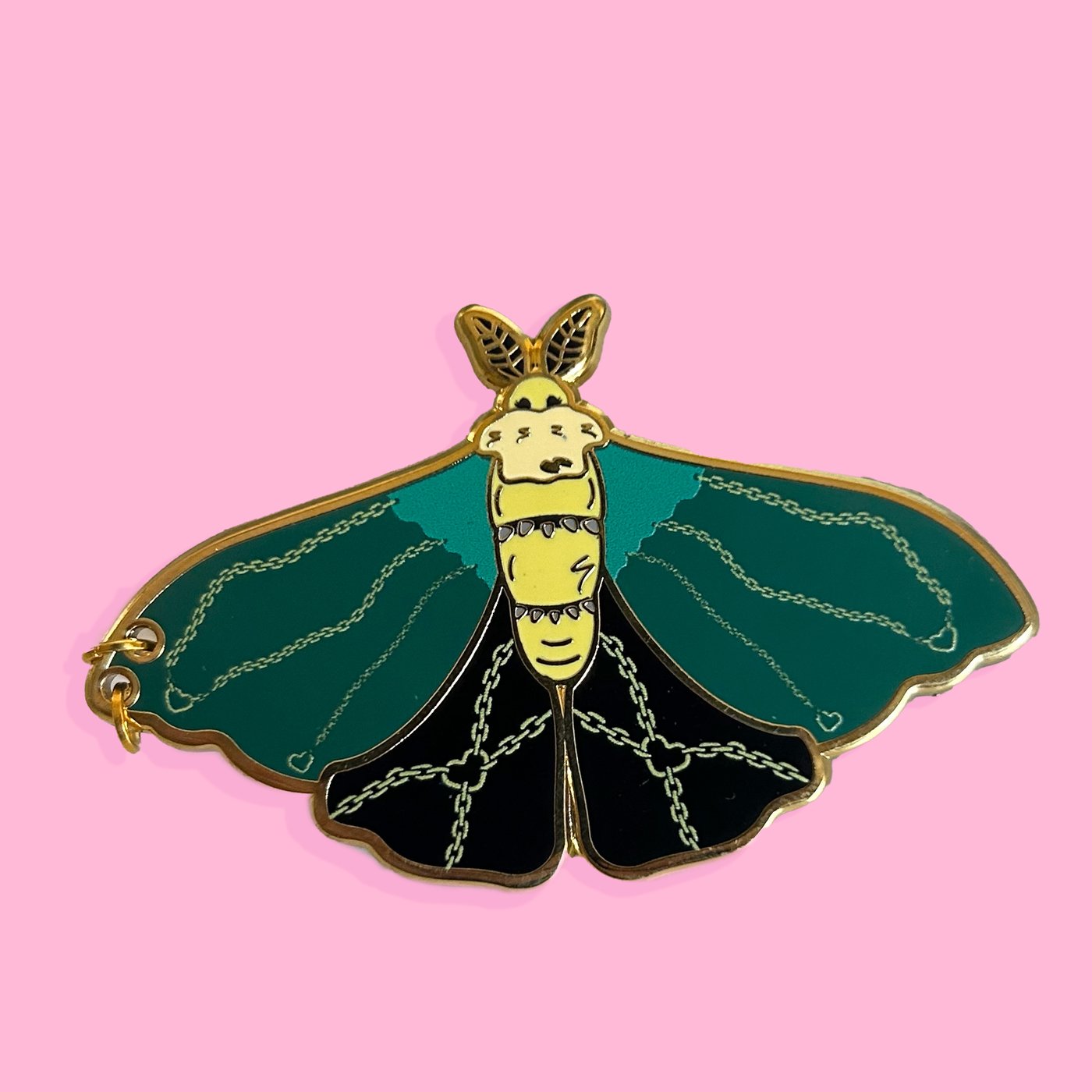 Mystery Moth Pins!
