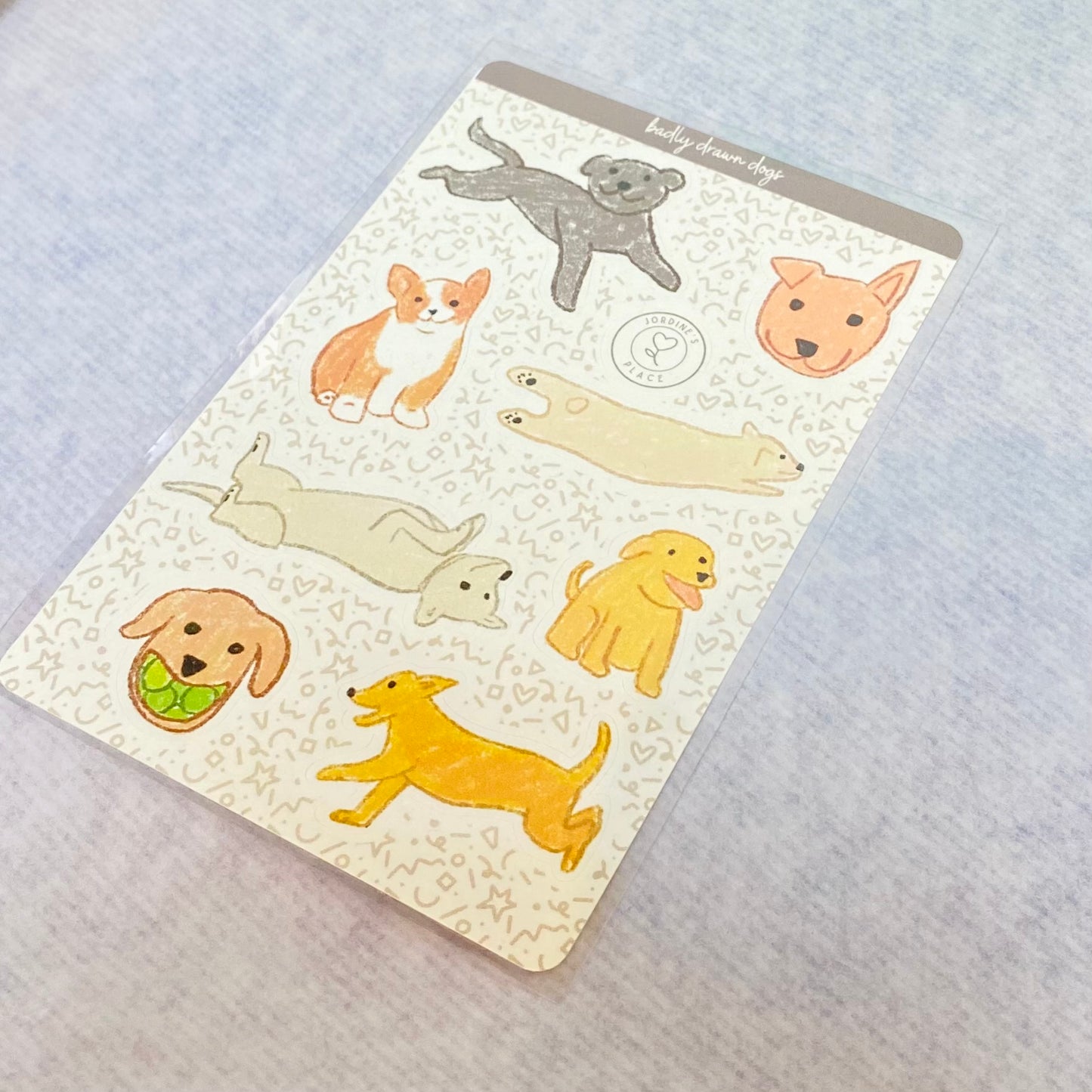 Dog Sticker Sheet