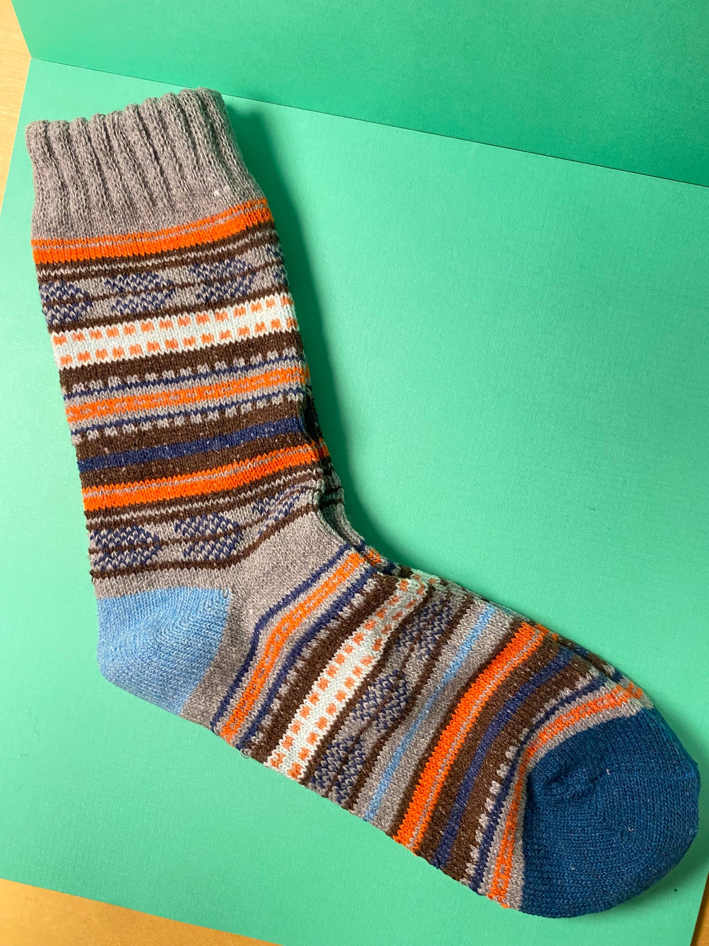 Thick, Cozy Striped Socks