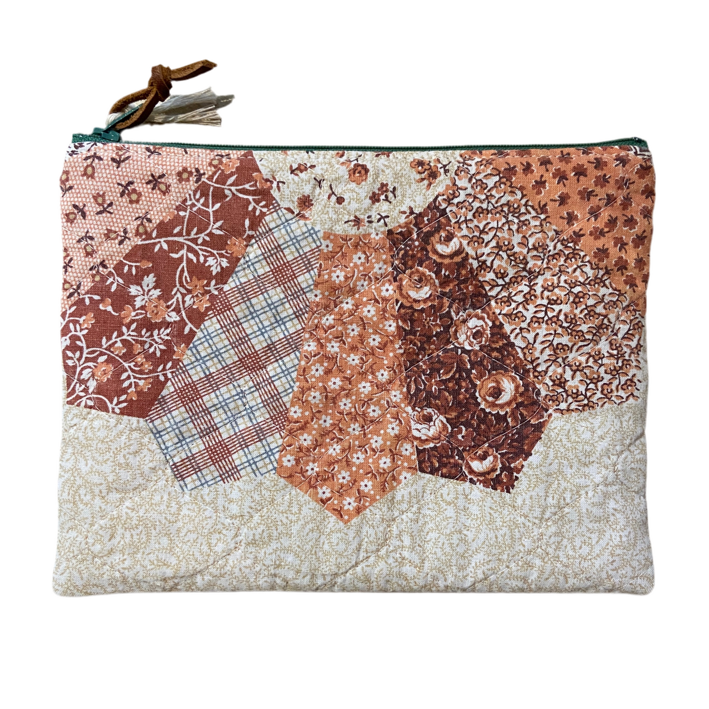 Medium Quilted Zip Pouch
