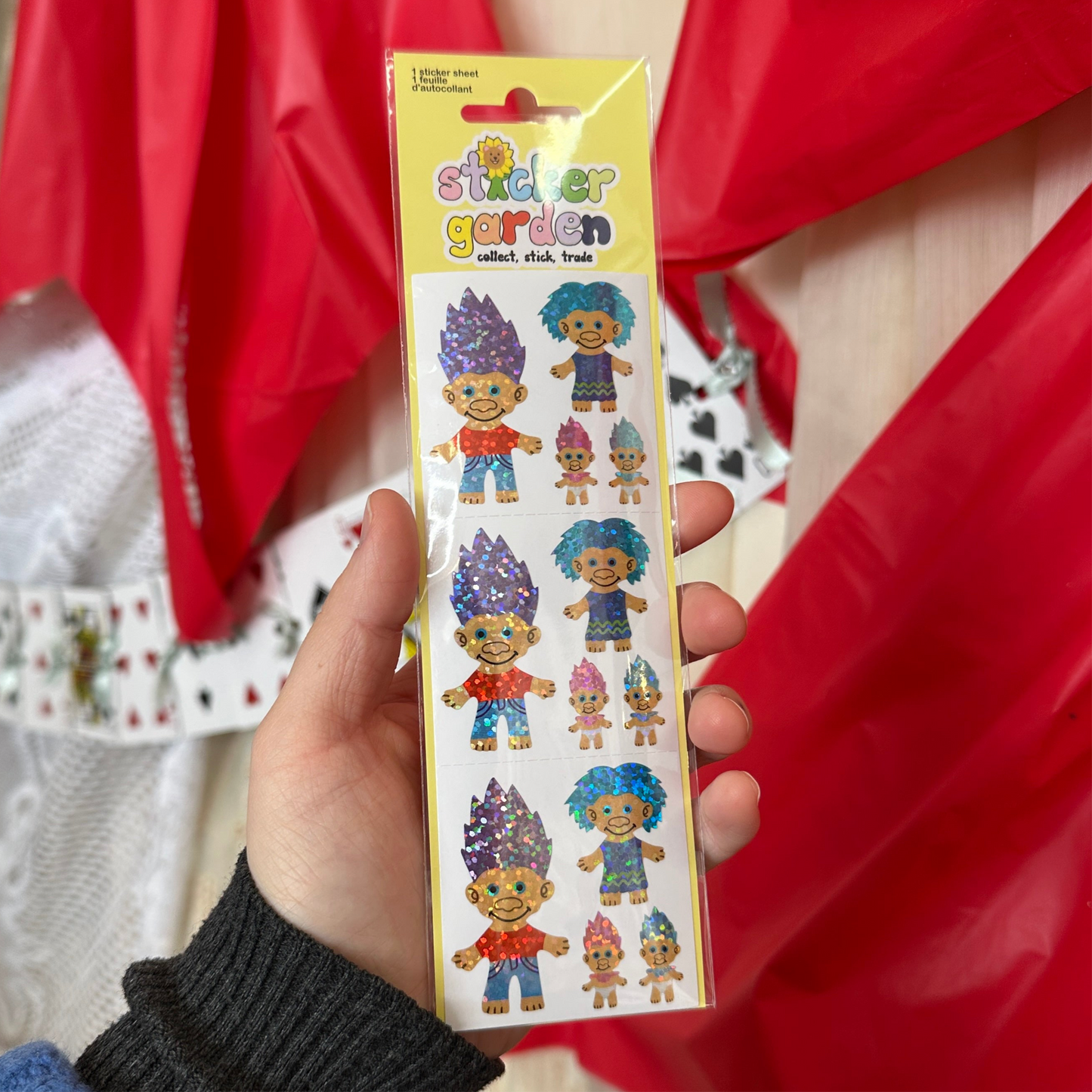 Pearl Troll Sticker Sheet