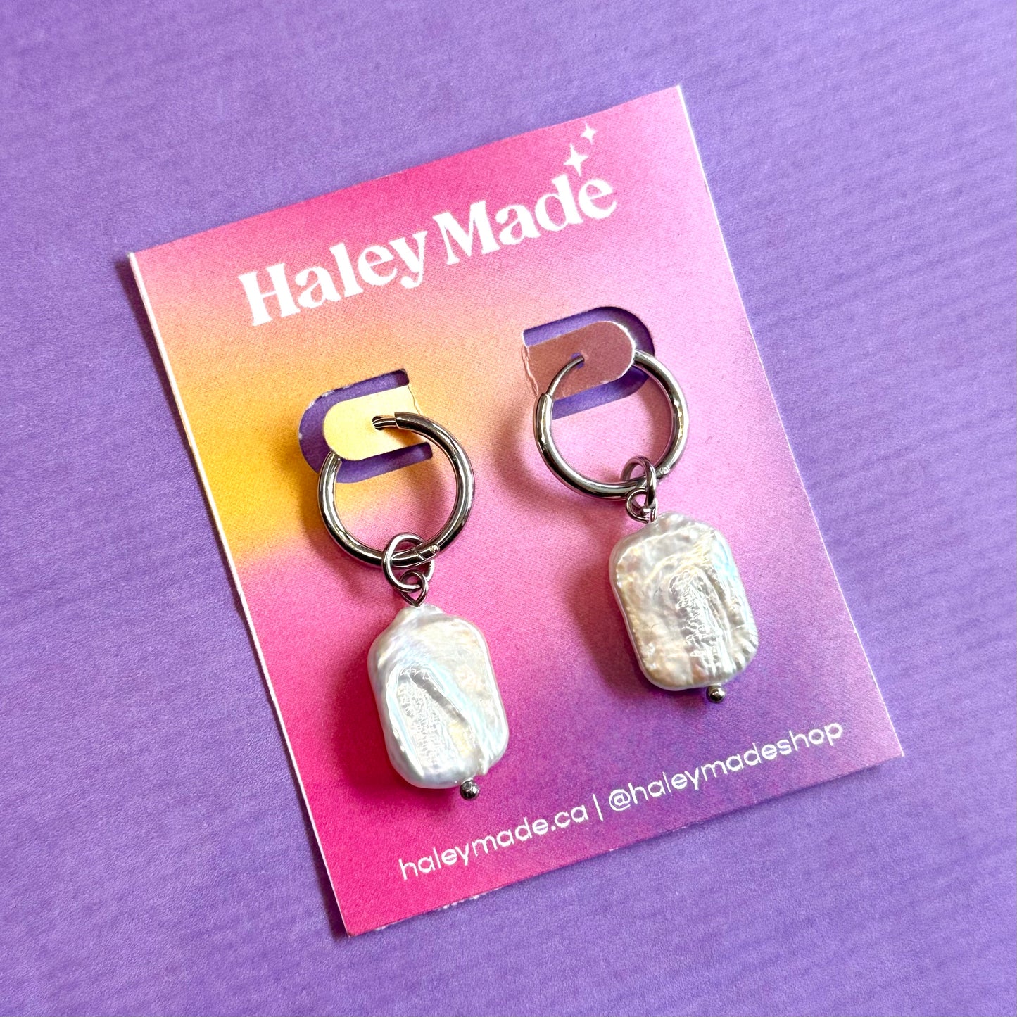 Fresh Water Pearl Earrings