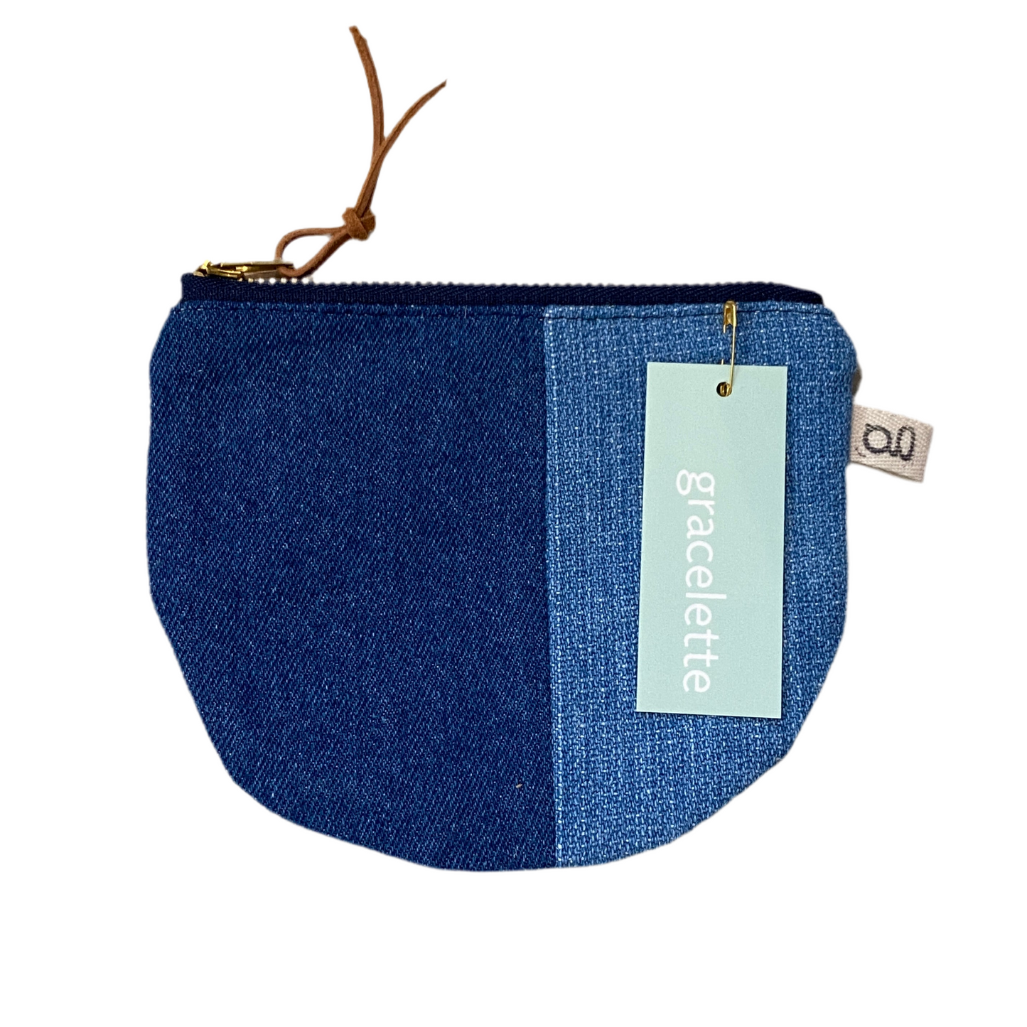 Round Mini Zip Pouches
