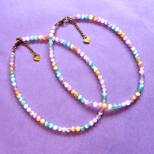 Rainbow Agate Necklace