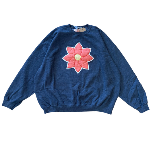 Quilt Appliqué Sweater (3XL)