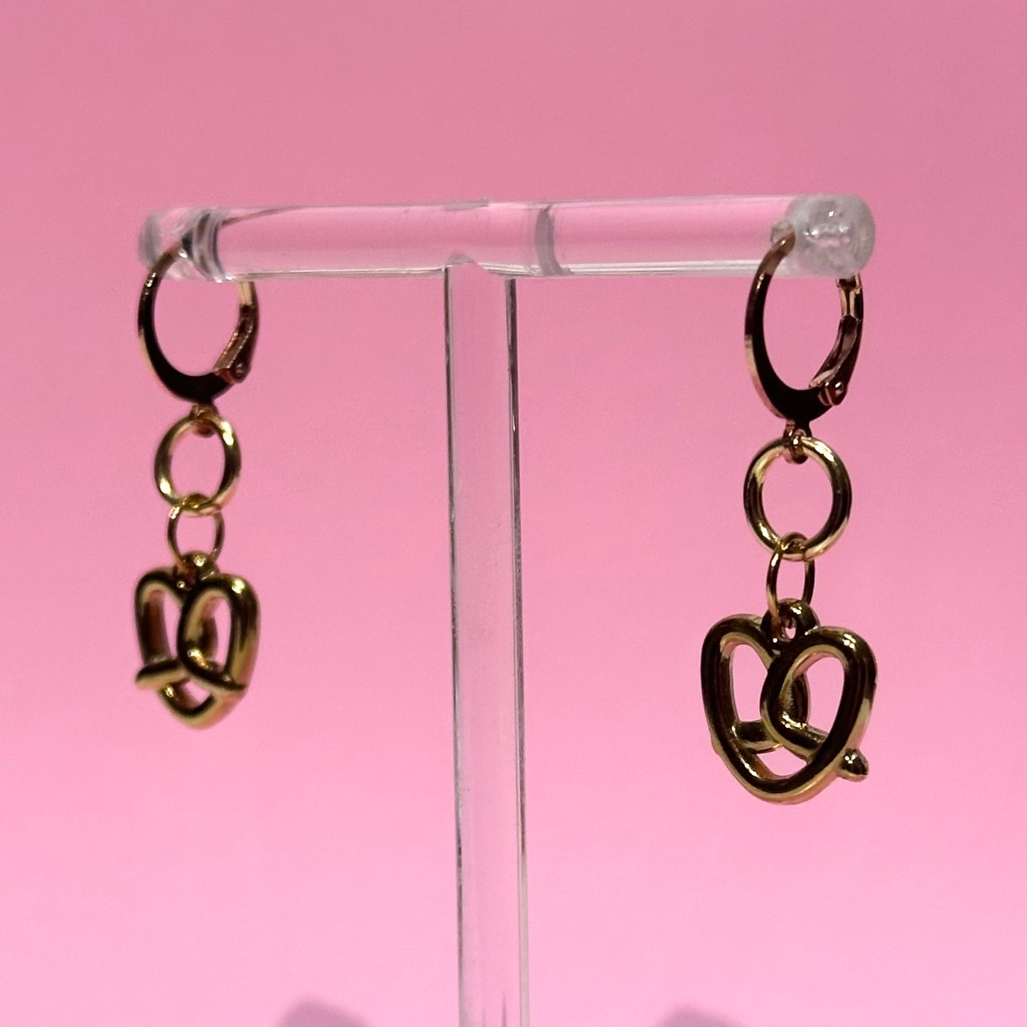 Pretzel Earrings