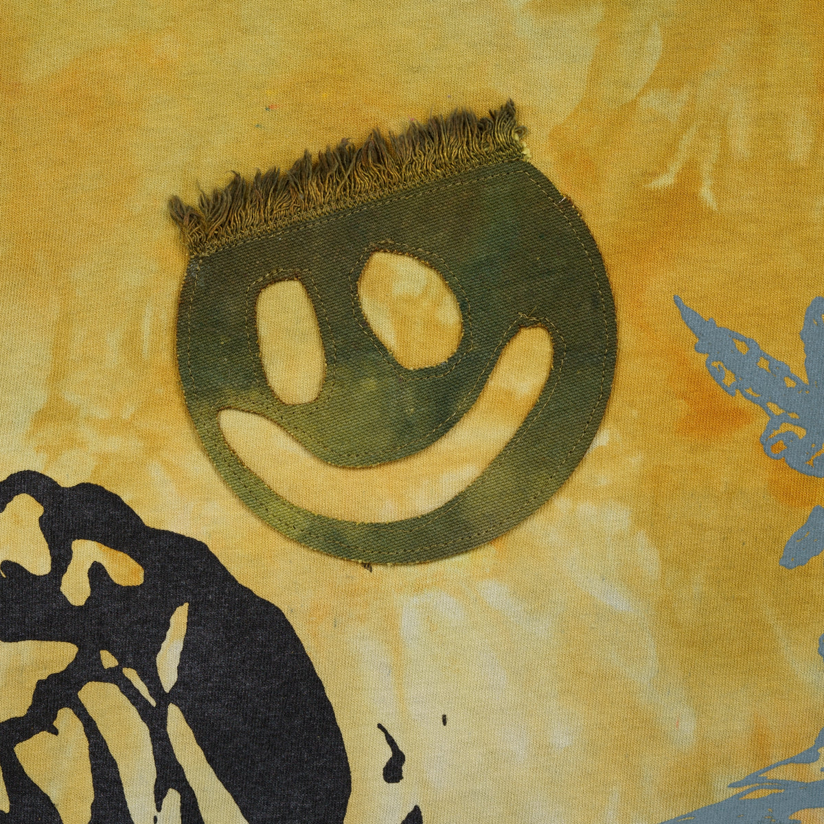 DieDye Smiley T-Shirt - Plunge