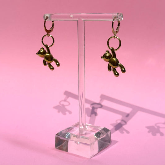 Teddy Bear Earrings