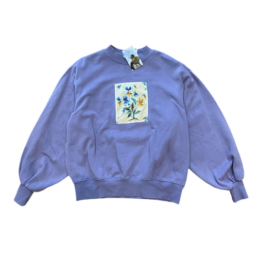 Floral Patchwork Crewneck (S)
