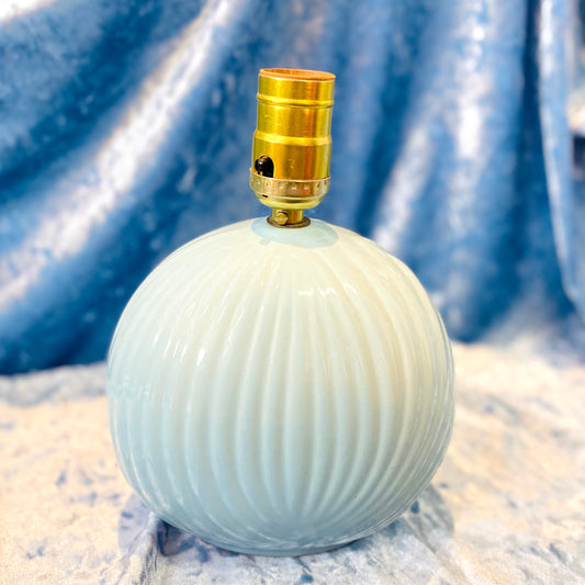 Powder Blue Vintage Lamp