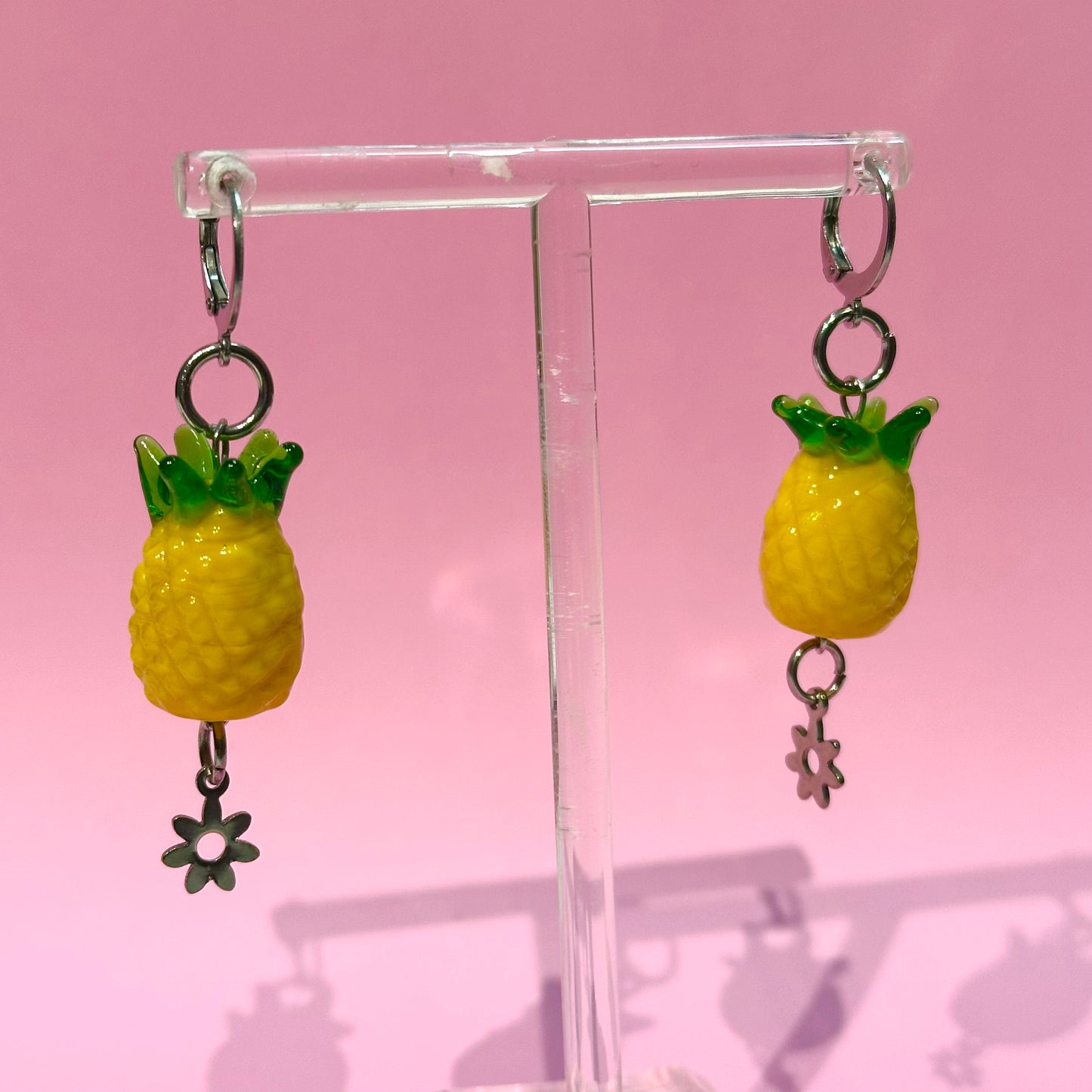 Pineapple Charm Earrings