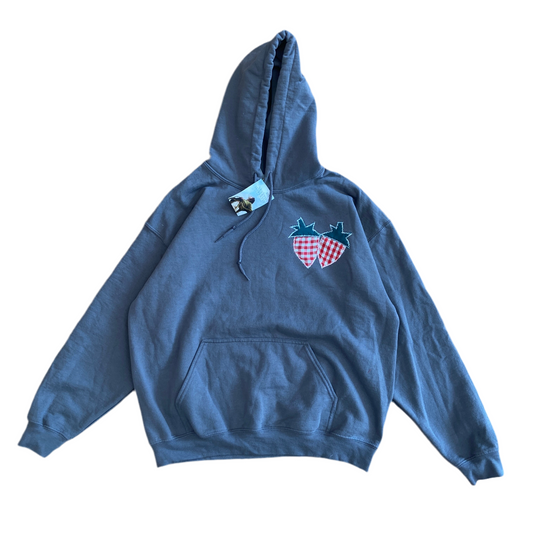 Strawberry Patch Hoodie (L)
