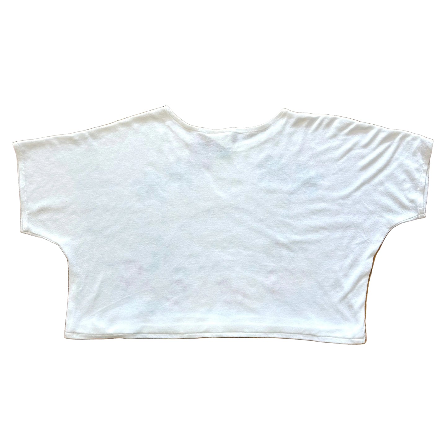 80s Tropic Fever Crop Top (M)