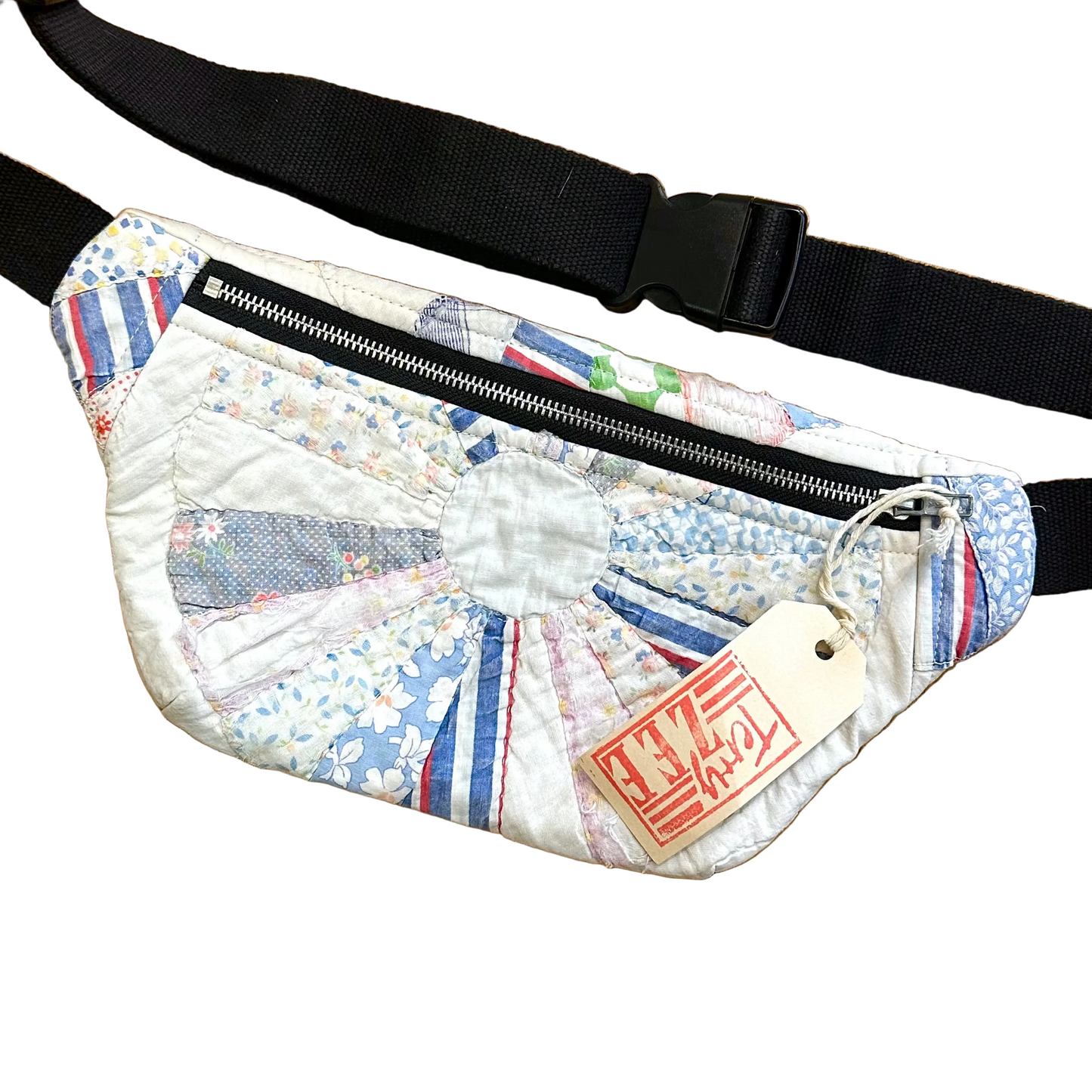 Upcycled Quilt Fanny Pack