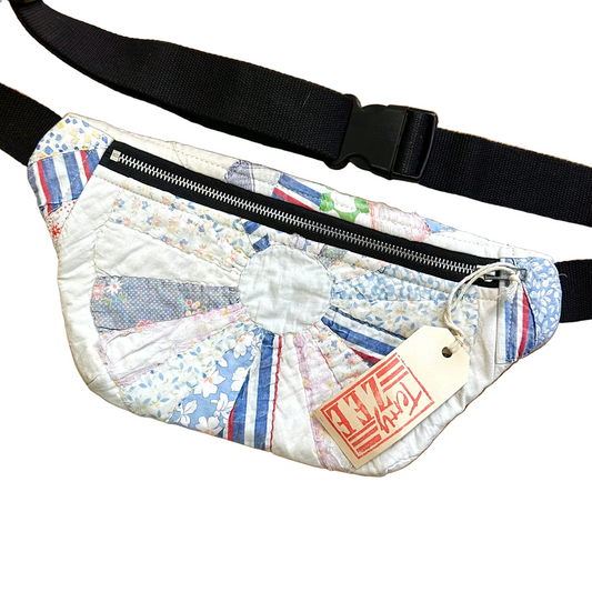 Upcycled Quilt Fanny Pack