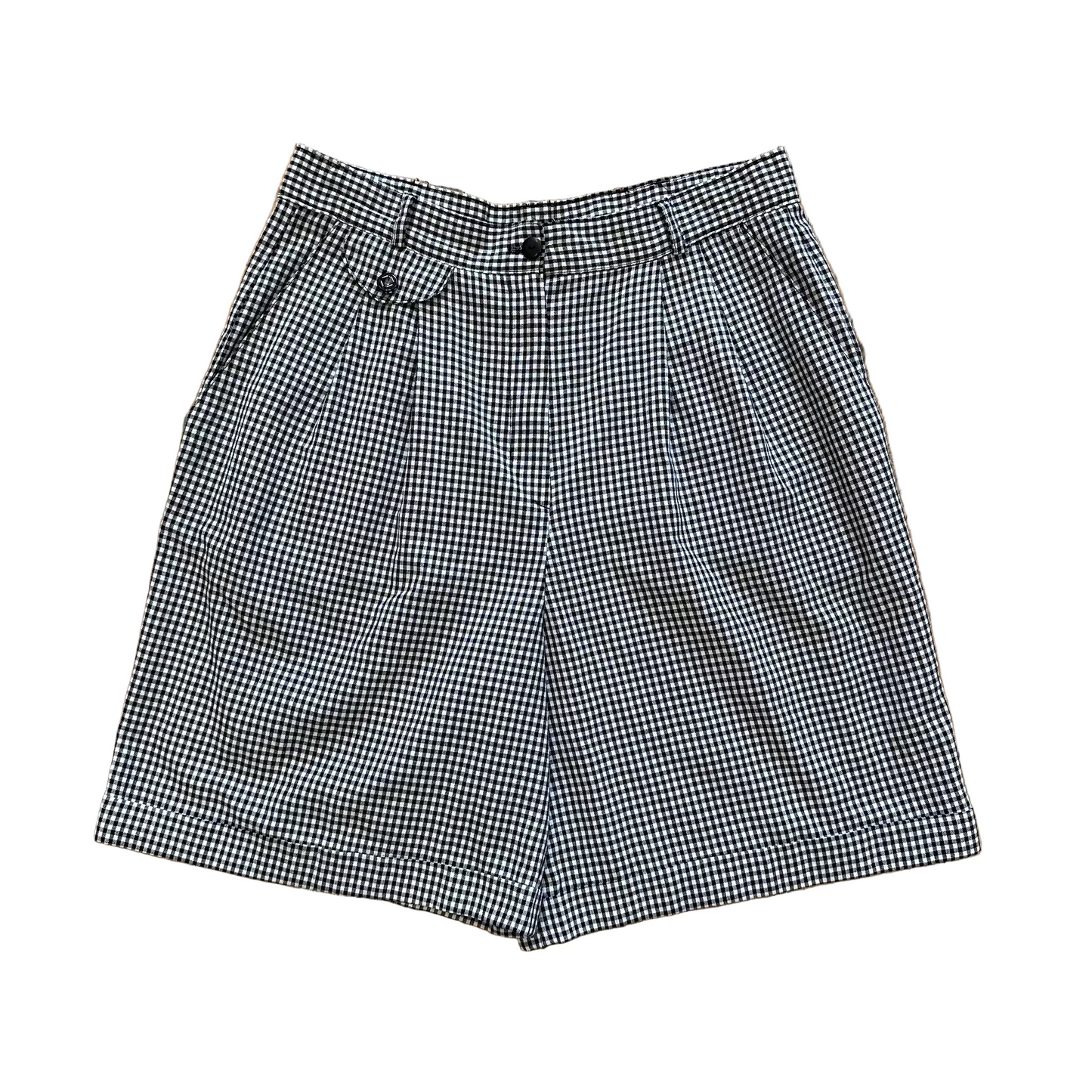 80s Gingham Shorts (M)