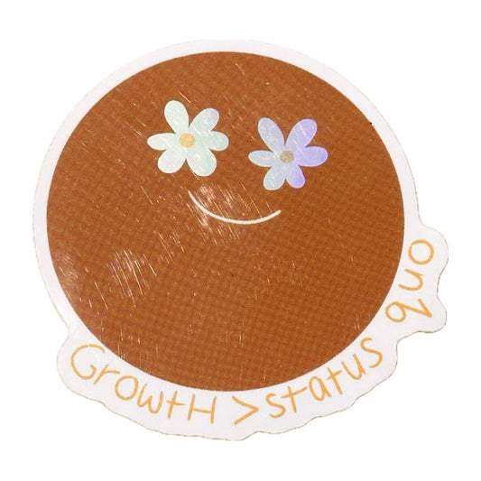 Growth > Status Quo Sticker