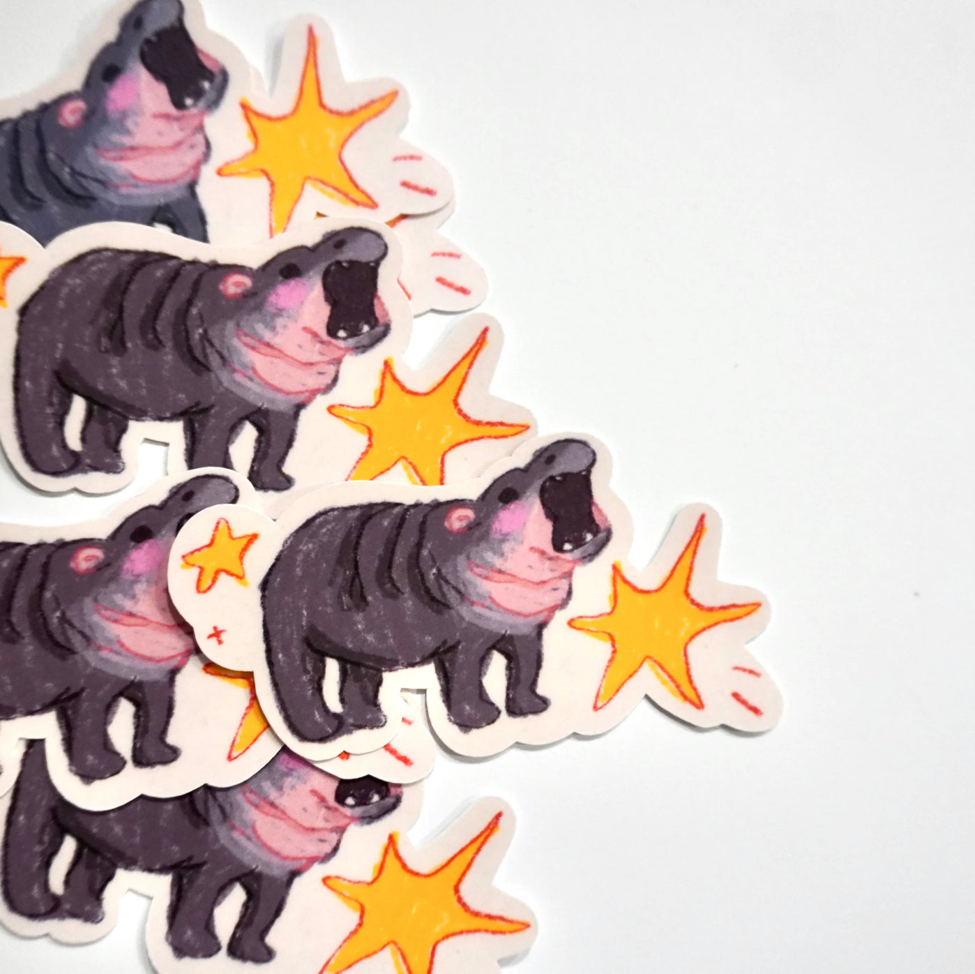 Moo Deng Sticker by Micah Lattes