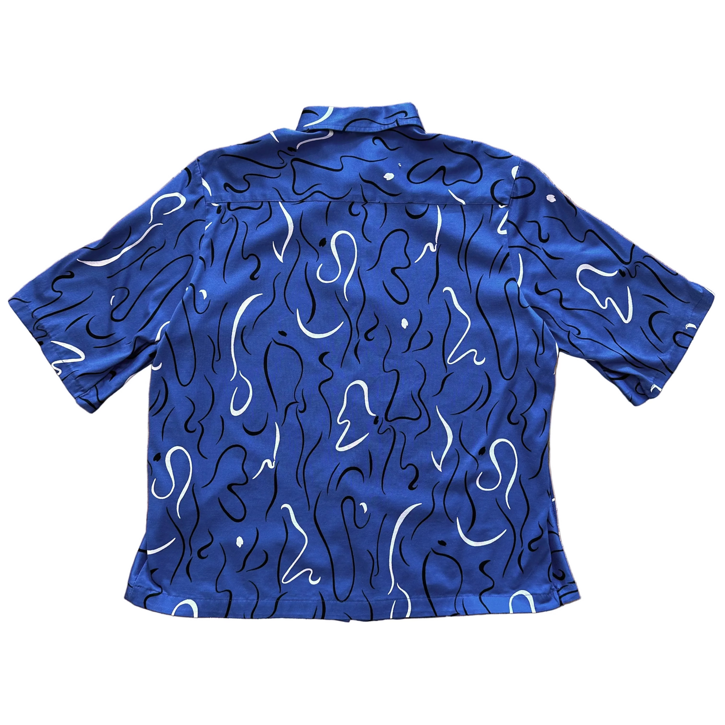 70s Swirly Pattern Top (M)