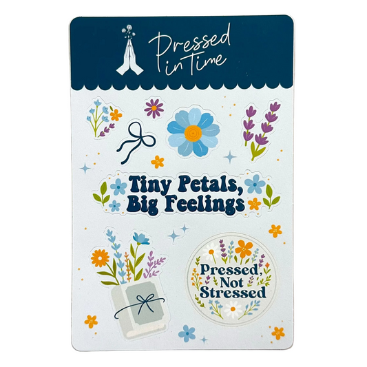 Tiny Petals Big Feelings Sticker Sheet
