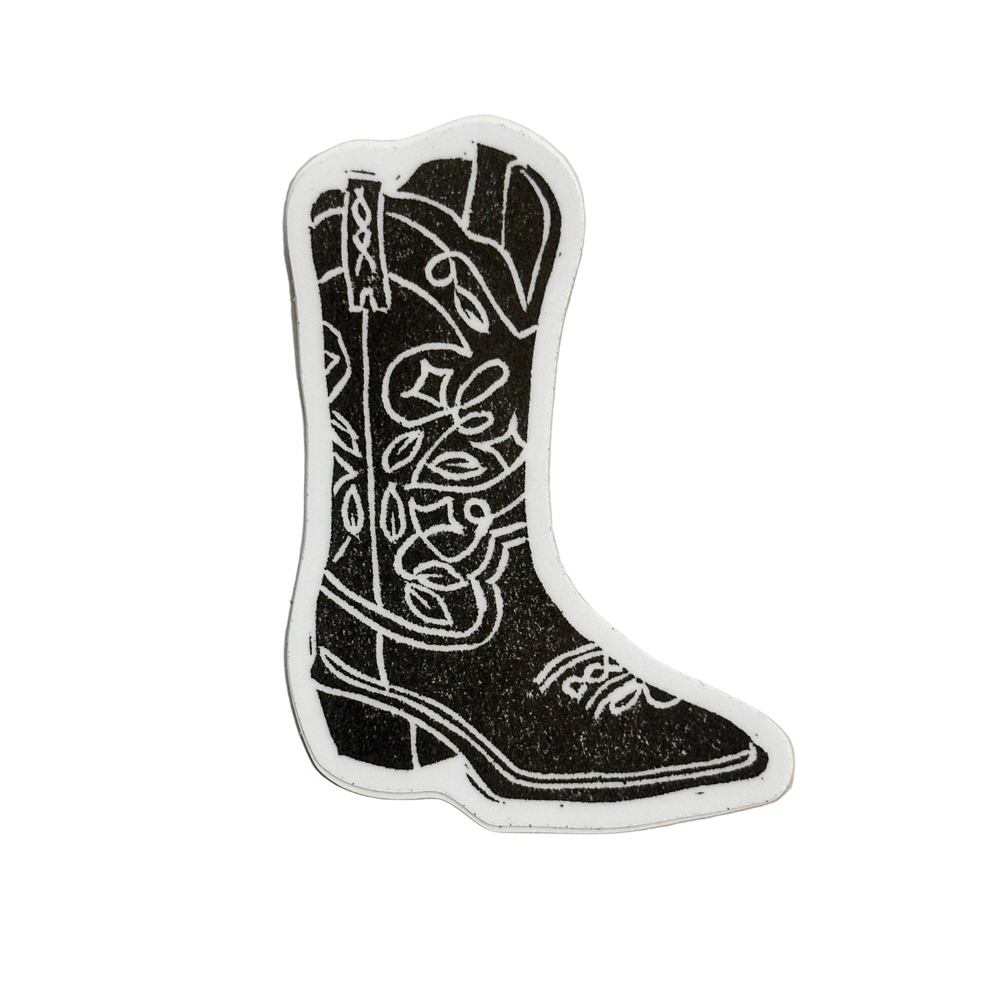 Cowboy Boot Sticker By Jordyn Stewart