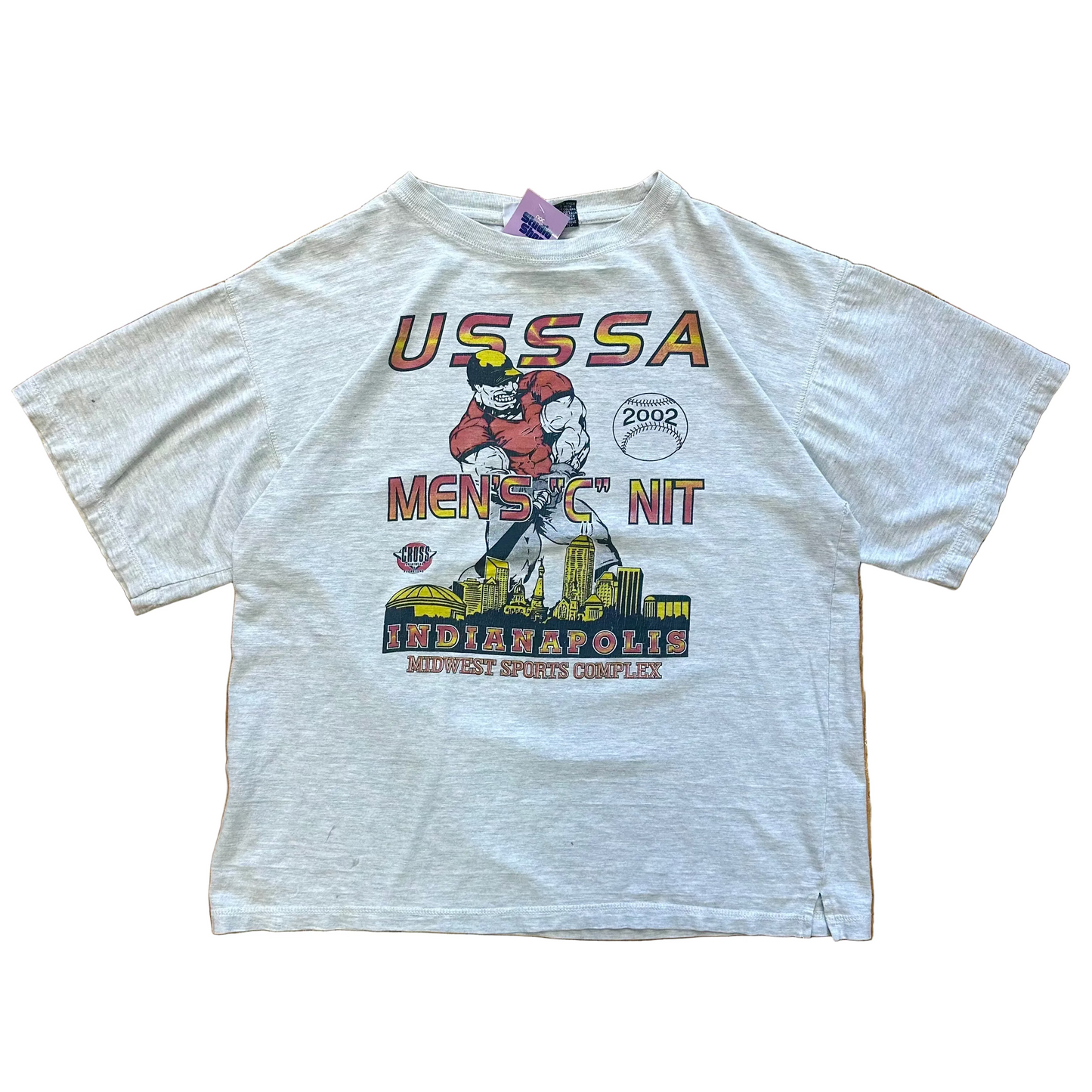 USSSA Men’s “C” NIT 2002 Vintage T-Shirt (L)