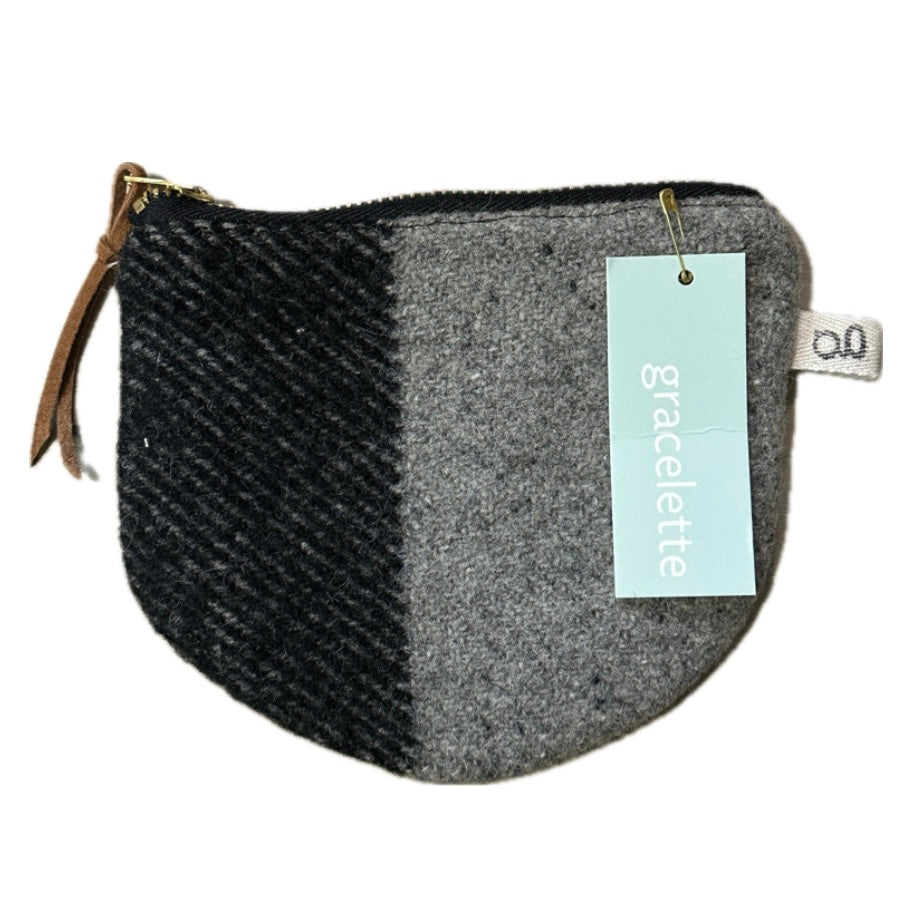 Round Mini Zip Pouches