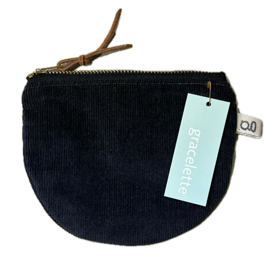 Round Mini Zip Pouches