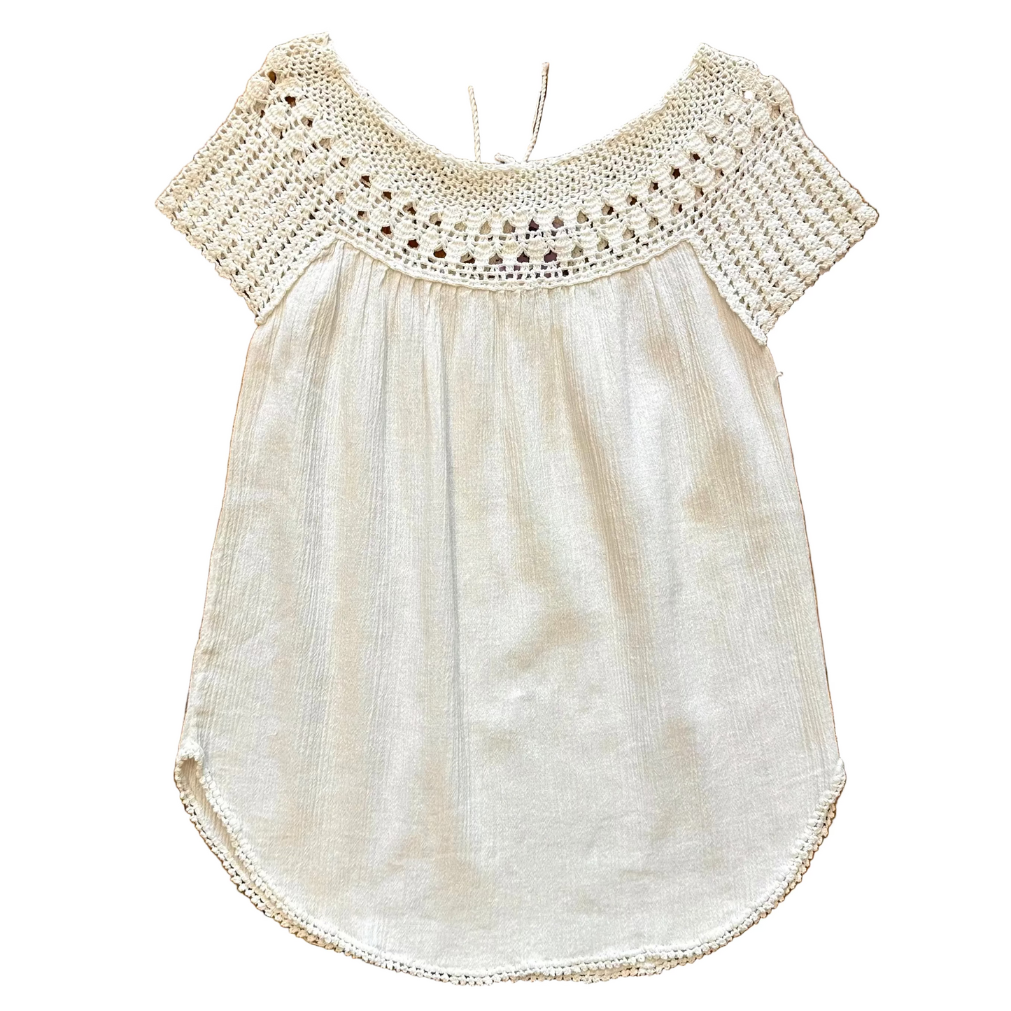 70s Crochet Tunic (M)
