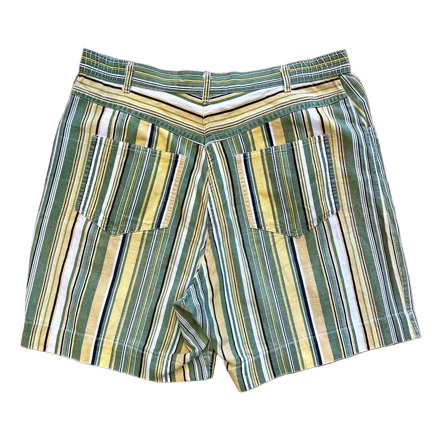 90s Striped Shorts - XL