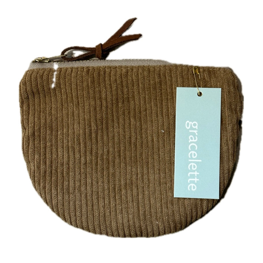 Round Mini Zip Pouches