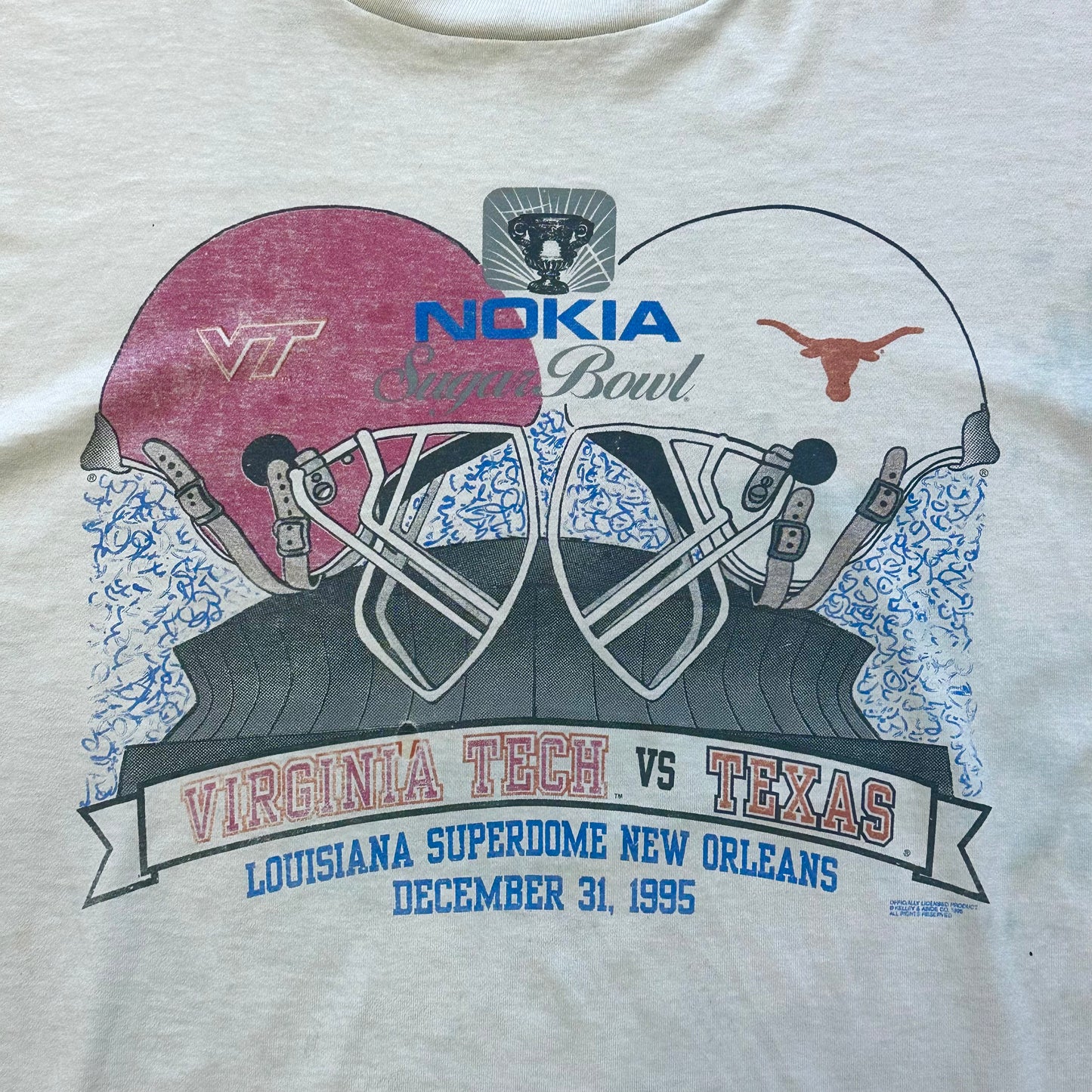Nokia Sugar Bowl Distressed Vintage T-Shirt (L)