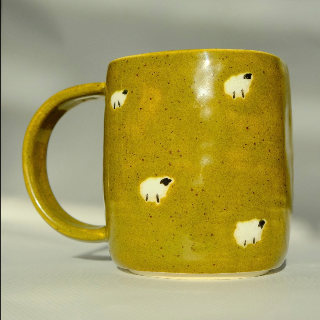 Sheep in Field Mug