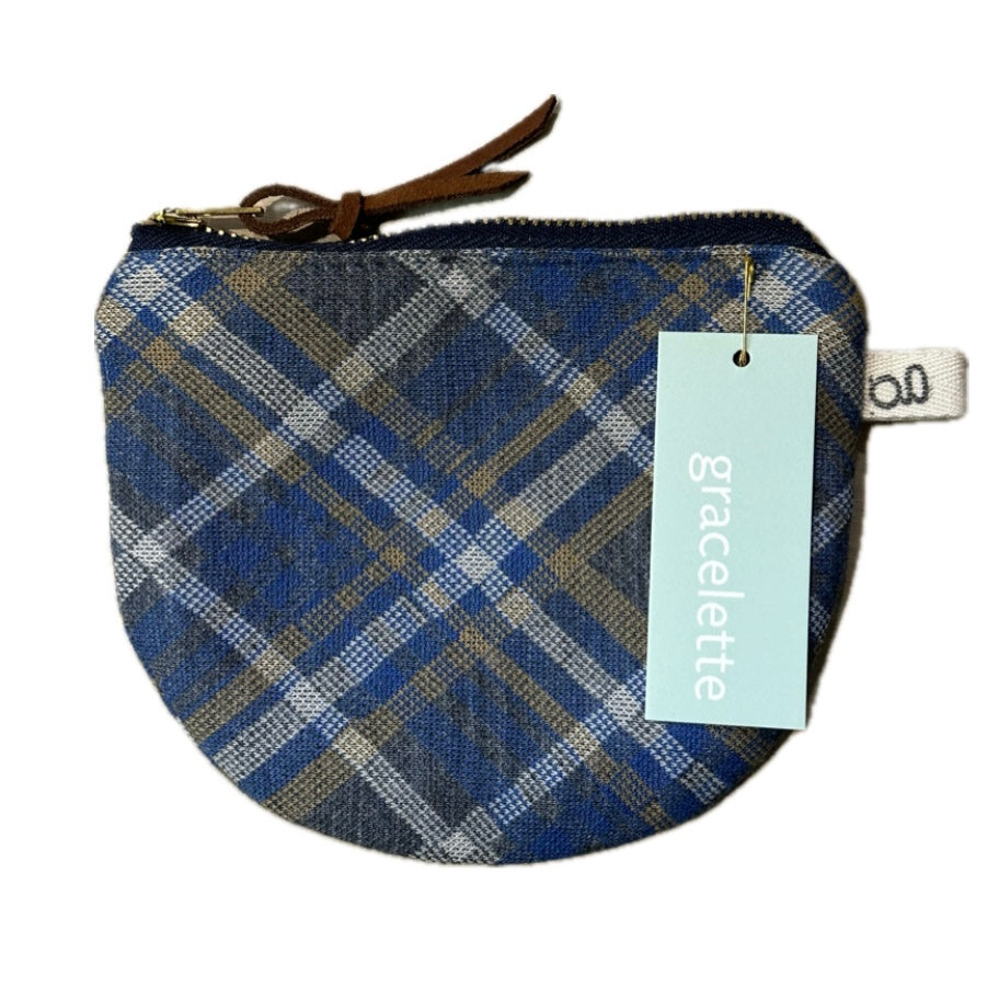 Round Mini Zip Pouches