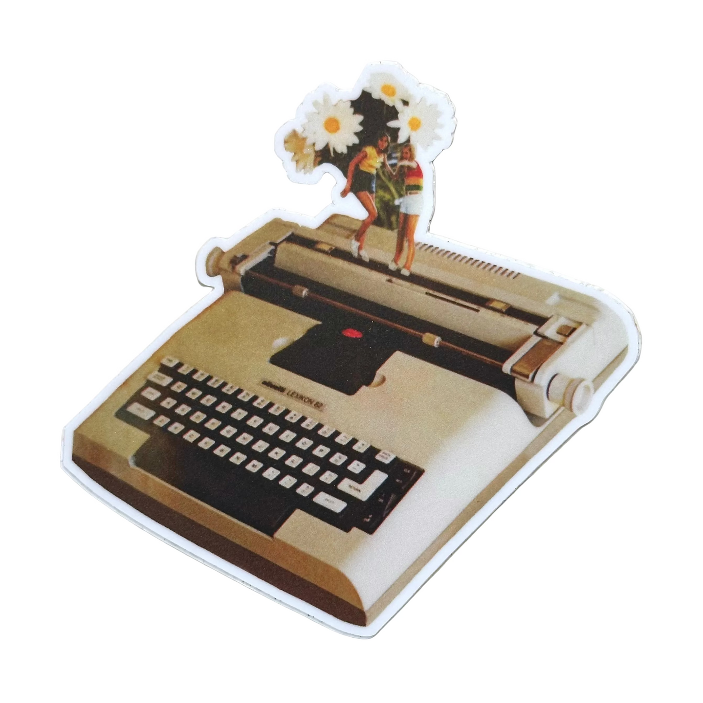 Typewriter Sticker