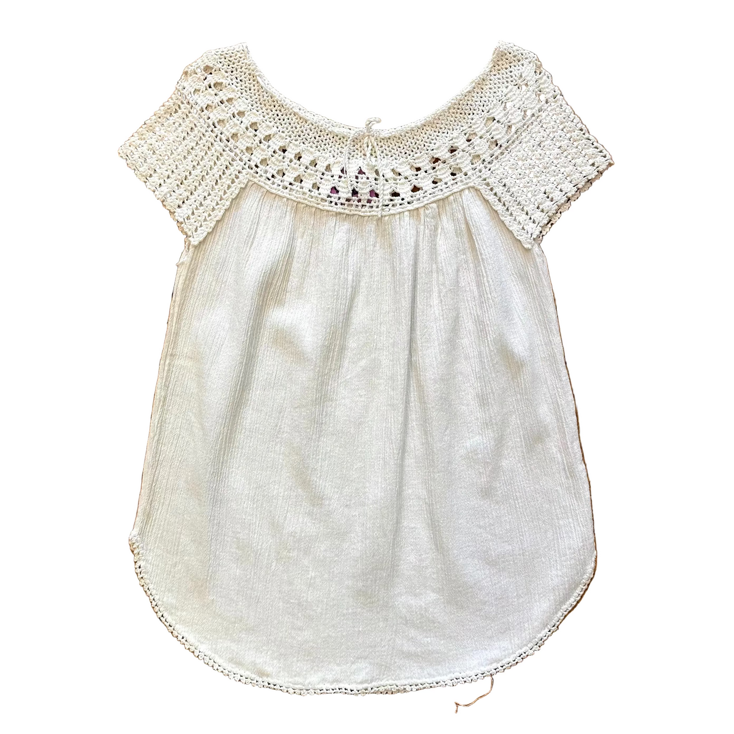 70s Crochet Tunic (M)