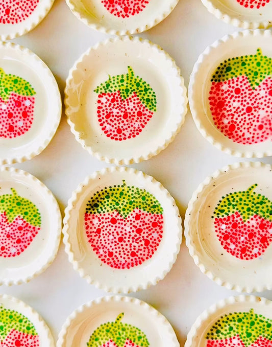Ceramic Strawberry Dish