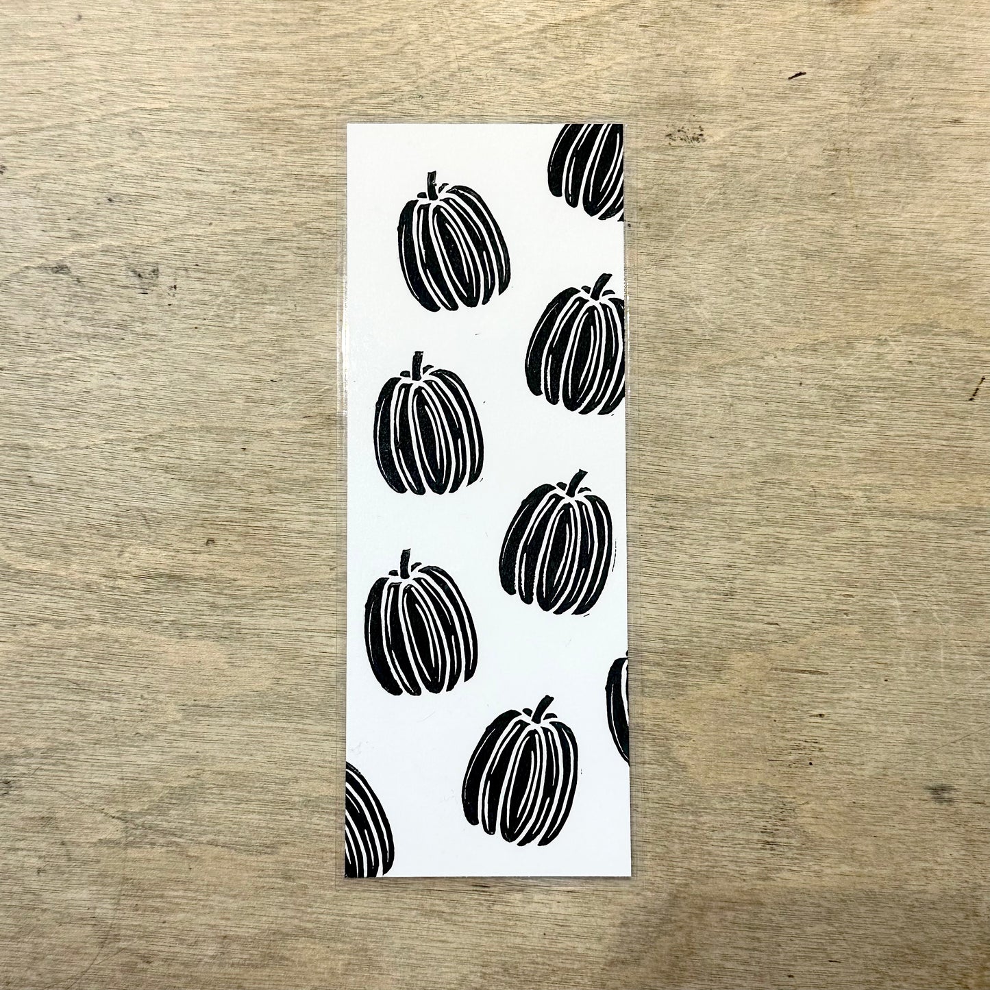 Linocut Bookmarks by Rennie Prints