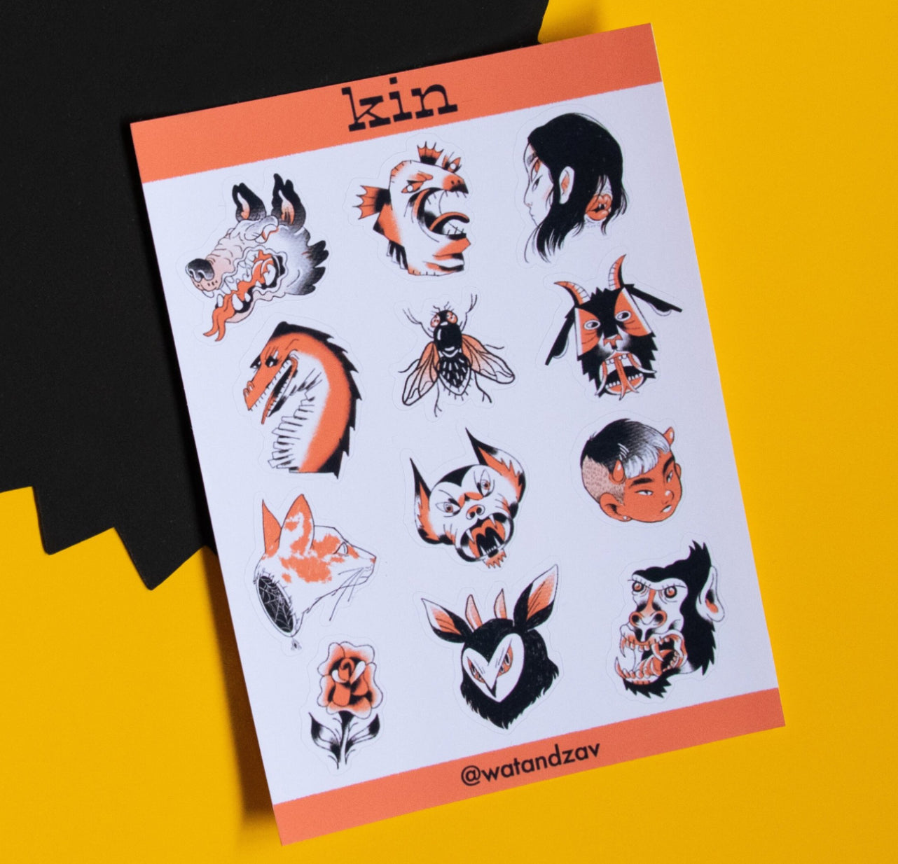 Kin Sticker Sheet
