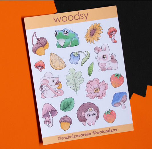 Woodsy Sticker Sheet