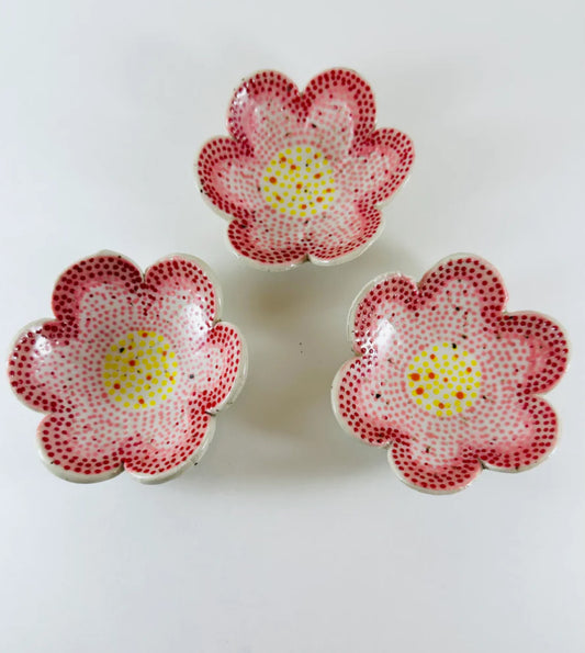 Ceramic Flower Dish