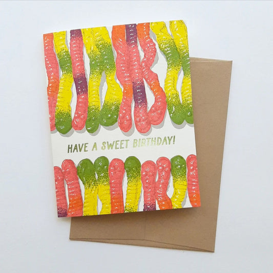 Gummy Sweet Birthday Card